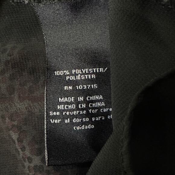 Zac & Rachel X-Large Top Sleeveless Asymmetrical Lined V-Neck Abstract Dots - Picture 8 of 9